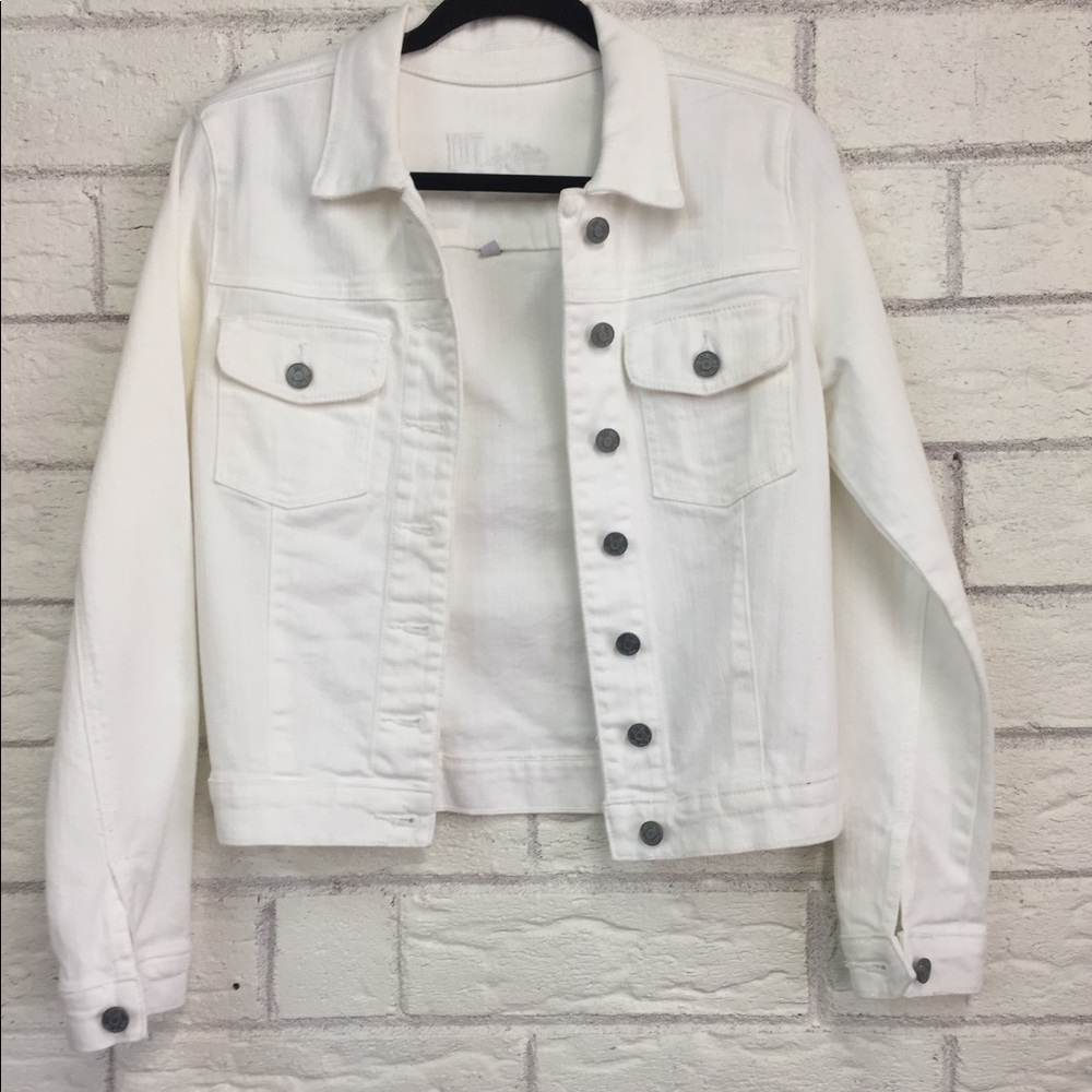 Kut white denim jacket